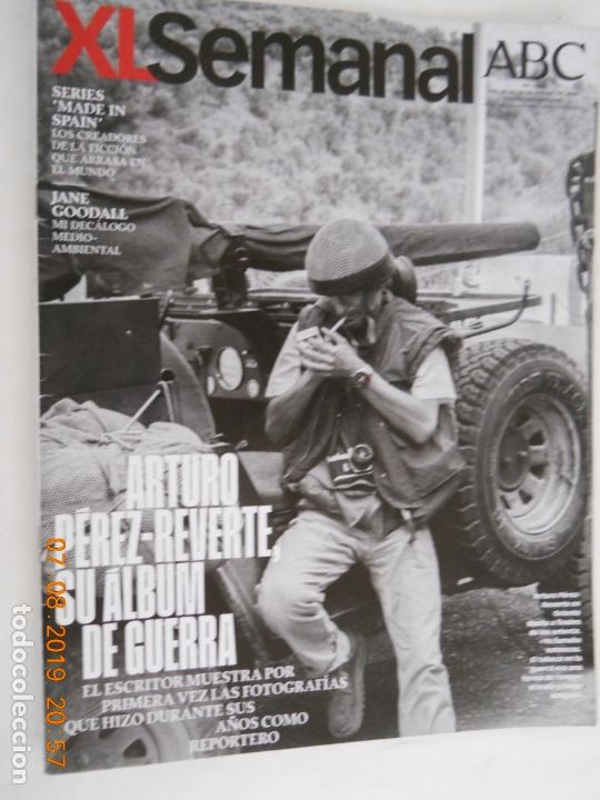 Coleccionismo de Revistas y Peri&oacute;dicos: XL SEMANAL ABC N&ordm; 1630 26-01-2019 ARTURO PEREZ REVERTE