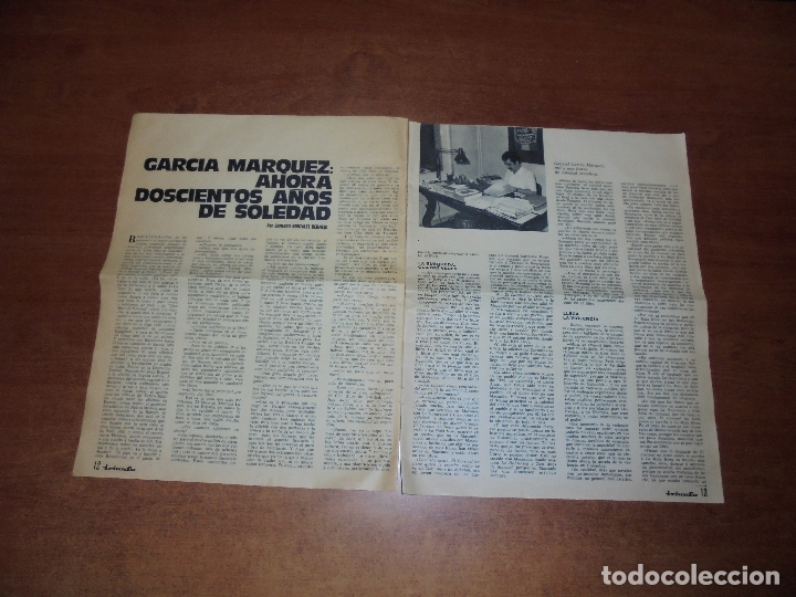 Coleccionismo de revistas y peri&oacute;dicos: RETAL 1970: ENTREVISTA A GABRIEL GARC&Iacute;A M&Aacute;RQUEZ