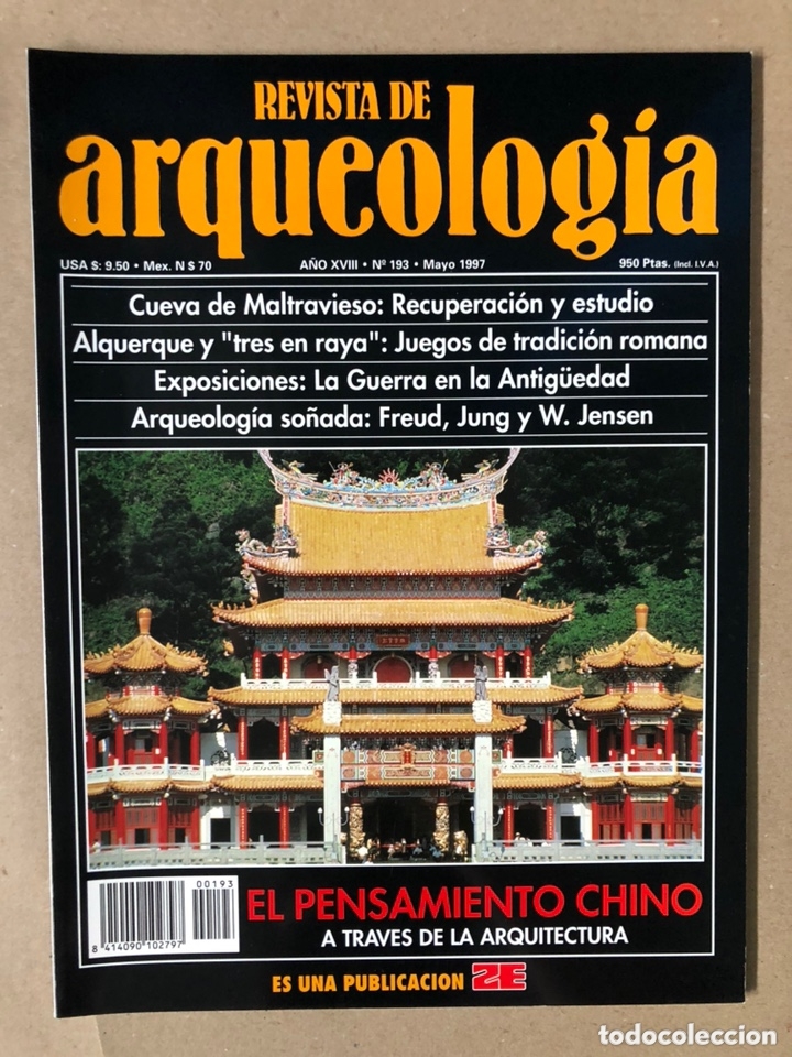 Sammeln von Zeitschriften und Zeitungen: REVISTA DE ARQUEOLOG&Iacute;A N&deg; 193 (MAYO 1997). PENSAMIENTO CHINO A TRAV&Eacute;S DE LA ARQUITECTURA, CUEVA MALT