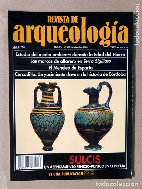 Sammeln von Zeitschriften und Zeitungen: REVISTA DE ARQUEOLOG&Iacute;A N&deg; 163 (NOVIEMBRE 1994). SULCIS, EL MENELEO DE ESPARTA, CERCADILLA