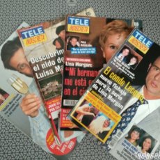 Coleccionismo de Revistas y Periódicos: LOTE DE 4 REVISTAS TELE INDISCRETA DEL AÑO 1998. Lote 174262120