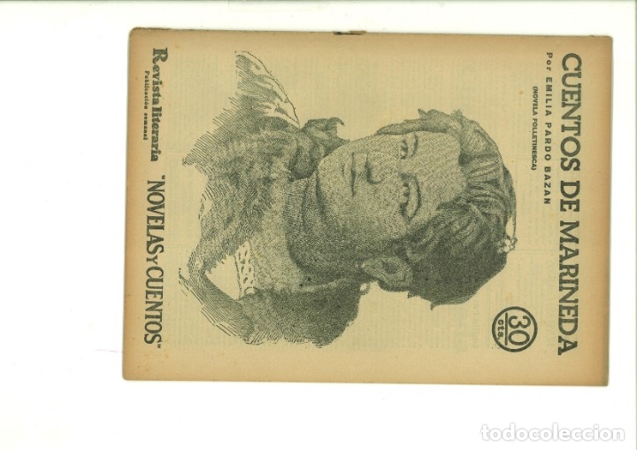 Coleccionismo de Revistas y Peri&oacute;dicos: CUENTOS DE MARINEDA. Emilia Pardo Baz&aacute;n