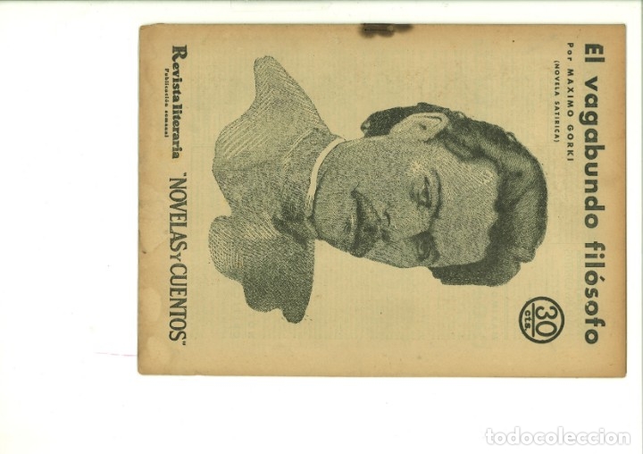 Coleccionismo de Revistas y Peri&oacute;dicos: EL VAGABUNDO FIL&Oacute;SOFO. Maximo Gorki