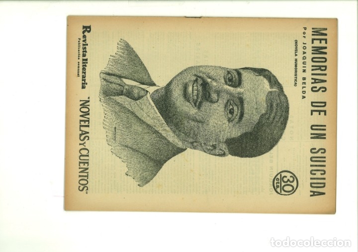 Coleccionismo de revistas y peri&oacute;dicos: MEMORIAS DE UN SUICIDA. Joaqu&iacute;n Belda