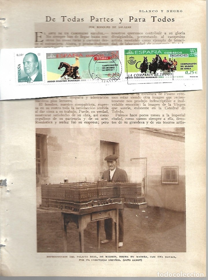 Colecionismo de Revistas e Jornais: BYN 22 ENE 1928.N&ordm; 1914.RODOLFO DE SALAZAR. DE TODAS PARTES Y PARA TODOS. INNOVACIONES Y AVANCES