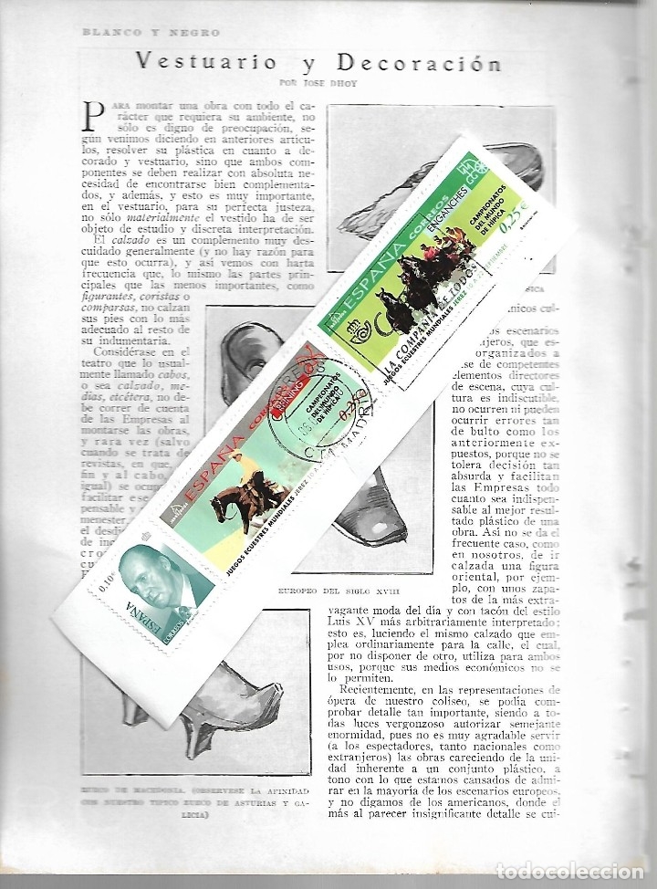 Colecionismo de Revistas e Jornais: BYN 22 ENE 1928.N&ordm; 1914. JOSE DHOY. VESTUARIO MODA ZAPATOS DISE&Ntilde;O. RAMON PASTOR Y MENDIVIL.