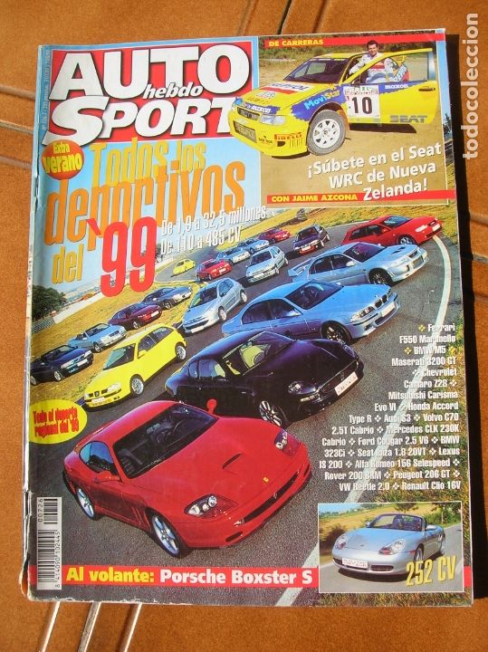 Revista Auto Hebdo Sport N 726 De 1996 Buy Other Modern Magazines And Newspapers At Todocoleccion 174373554