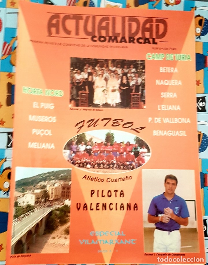 Coleccionismo de revistas y peri&oacute;dicos: Actualidad comarcal Horta Nord, Camp de Turia