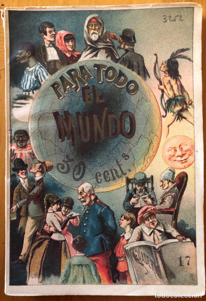 Collezionismo di Riviste e Giornali: VALENCIA- REVISTA- PARA TODO EL MUNDO  N&ordm;  17-    A&Ntilde;O  1.888     RARA