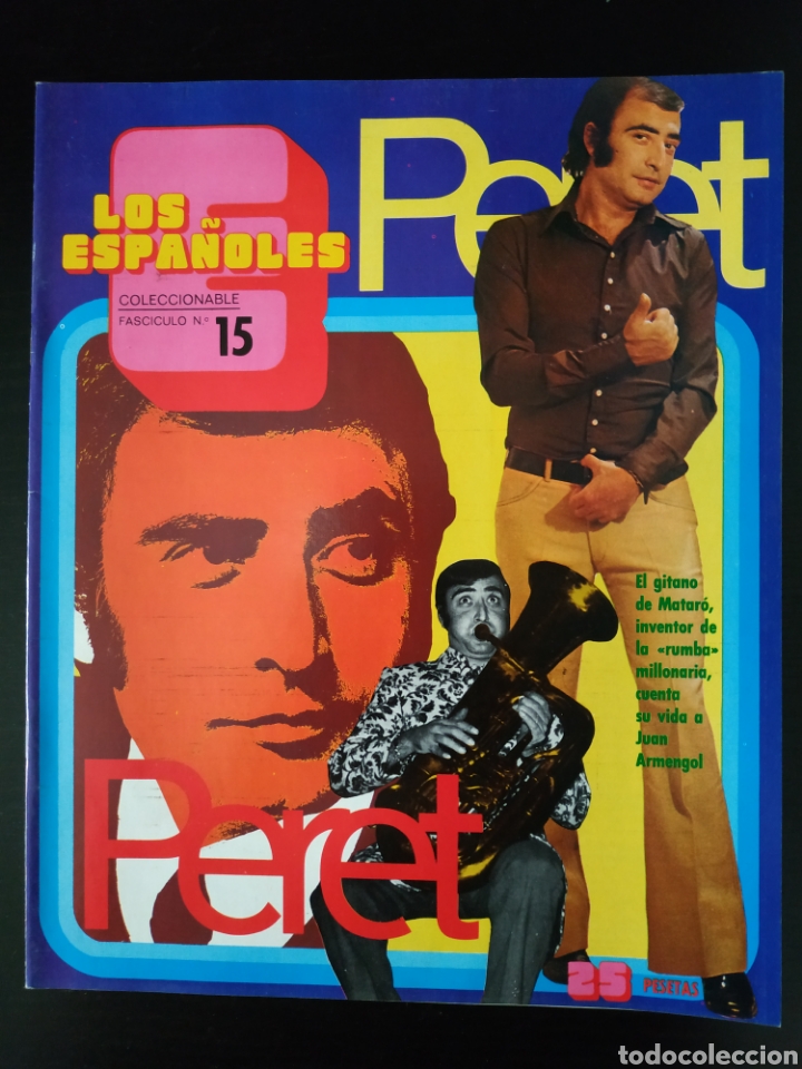 Coleccionismo de Revistas y Peri&oacute;dicos: Revista LOS ESPA&Ntilde;OLES n&uacute;mero 15. Peret