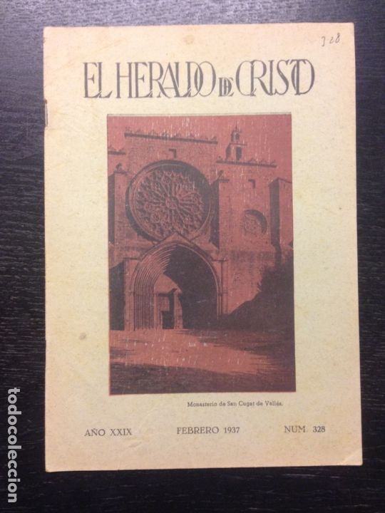 Colecionismo de Revistas e Jornais: EL HERALDO DE CRISTO, A&Ntilde;O XXIX, FEBRERO 1937, NUM. 328