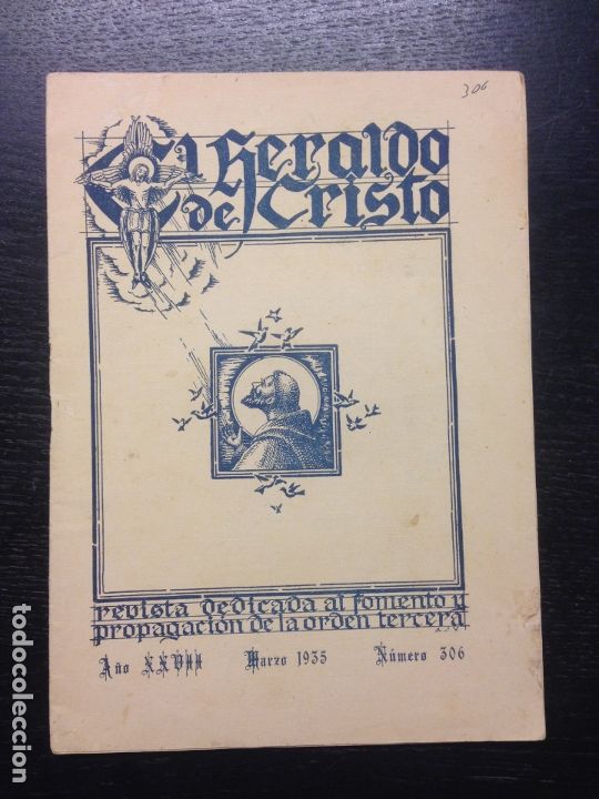 Coleccionismo de Revistas y Peri&oacute;dicos: EL HERALDO DE CRISTO, A&Ntilde;O XXVII, MARZO 1935, NUM. 306
