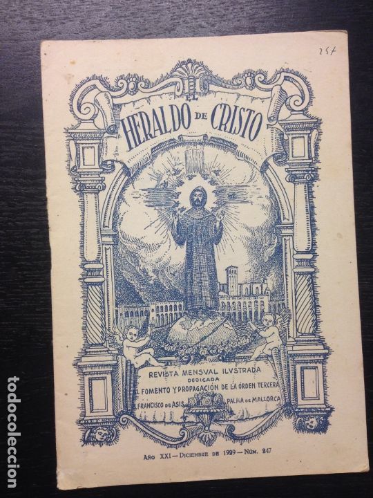 Coleccionismo de Revistas y Peri&oacute;dicos: HERALDO DE CRISTO, A&Ntilde;O XXI, DICIEMBRE DE 1929, NUM. 247, PALMA DE MALLORCA