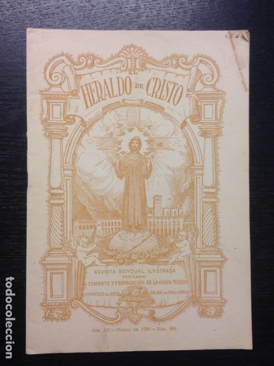 Coleccionismo de Revistas y Peri&oacute;dicos: HERALDO DE CRISTO, A&Ntilde;O XX, MARZO DE 1928, NUM. 226
