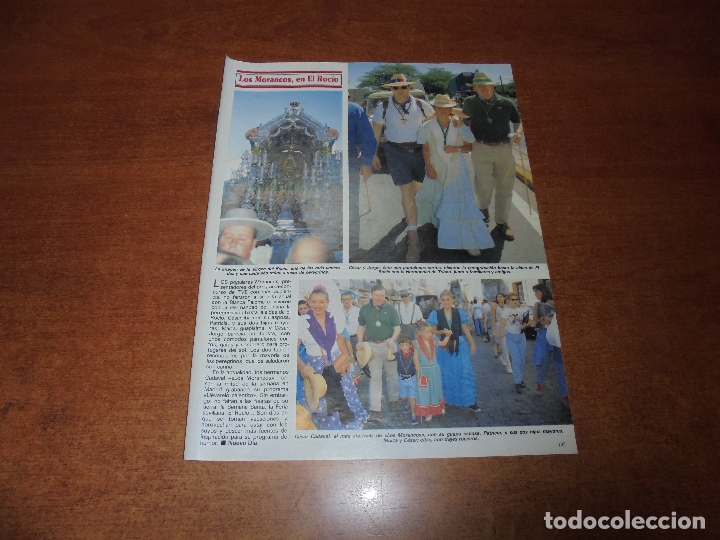 Coleccionismo de Revistas y Peri&oacute;dicos: CLIPPING 1995 LOS MORANCOS - ISABEL PANTOJA - ANTONIO BANDERAS Y MELANIE GRIFFITH PRIMERA APARICI&Oacute;N.