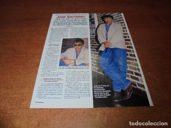 Coleccionismo de Revistas y Peri&oacute;dicos: CLIPPING 1995: JOS&Eacute; SACRIST&Aacute;N. ISABEL PREYSLER.