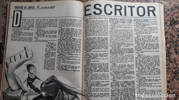 Sammeln von Zeitschriften und Zeitungen: cuentos de javier escritor luis de diego