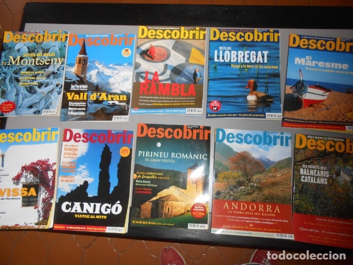 Coleccionismo de revistas y peri&oacute;dicos: DESCOBRIR CATALUNYA N&ordm; 18 al 27 a&ntilde;o 1999