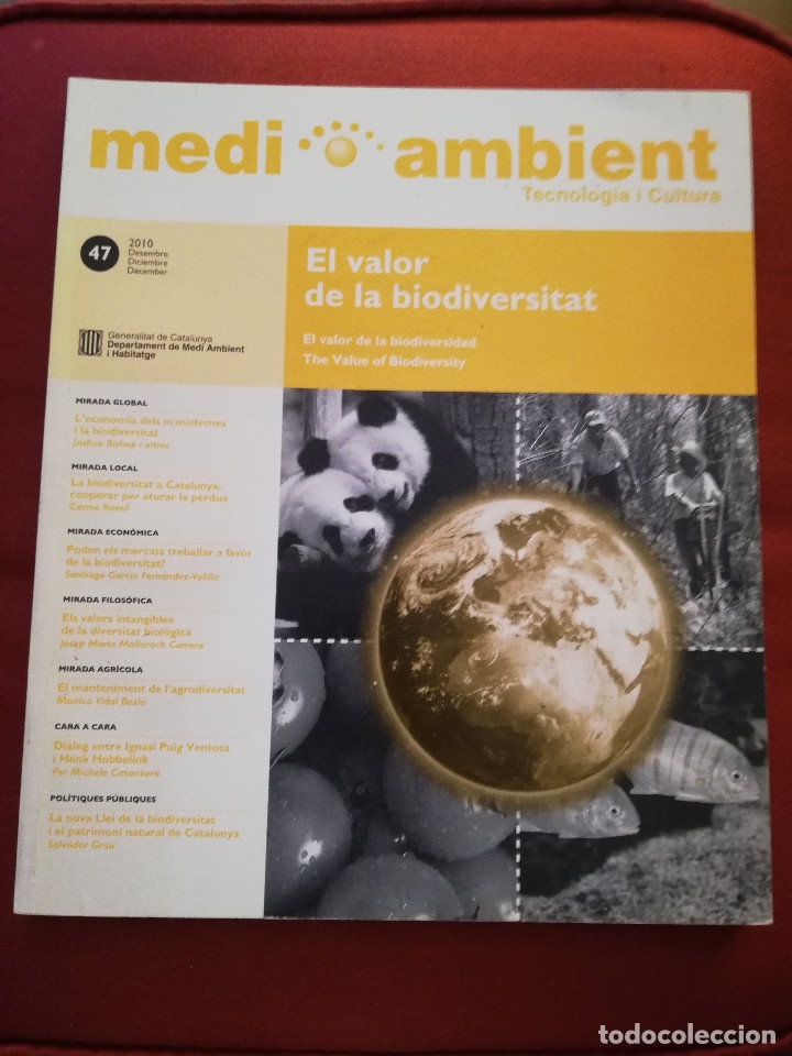Coleccionismo de Revistas y Peri&oacute;dicos: EL VALOR DE LA BIODIVERSITAT (MEDI AMBIENT, TECNOLOGIA I CULTURA N&ordm; 47 - DESEMBRE 2010)