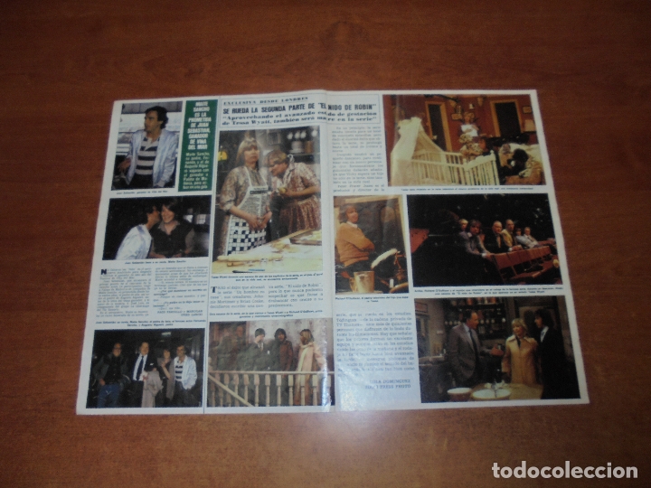 Sammeln von Zeitschriften und Zeitungen: CLIPPING 1980: FERNANDO SANCHO. AUGUSTO ALGUER&Oacute;. EL NIDO DE ROBIN II. CARMEN MART&Iacute;NEZ BORDI&Uacute;.