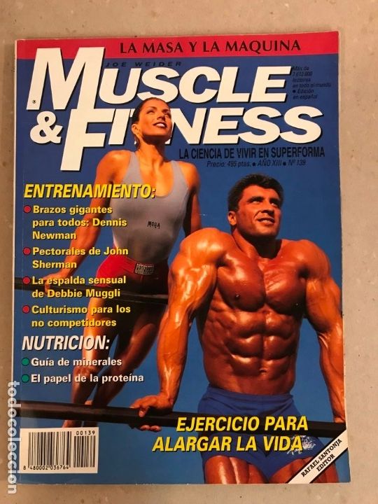 Coleccionismo de revistas y peri&oacute;dicos: MUSCLE & FITNESS n&ordm;139, 495 pts
