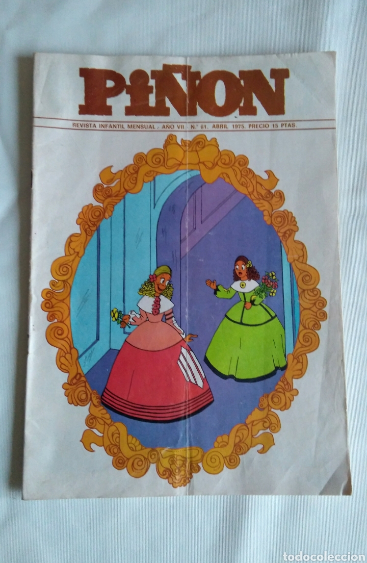 Collection Magazines and Newspapers: Revista Infantil Pi&ntilde;on Abril 1975