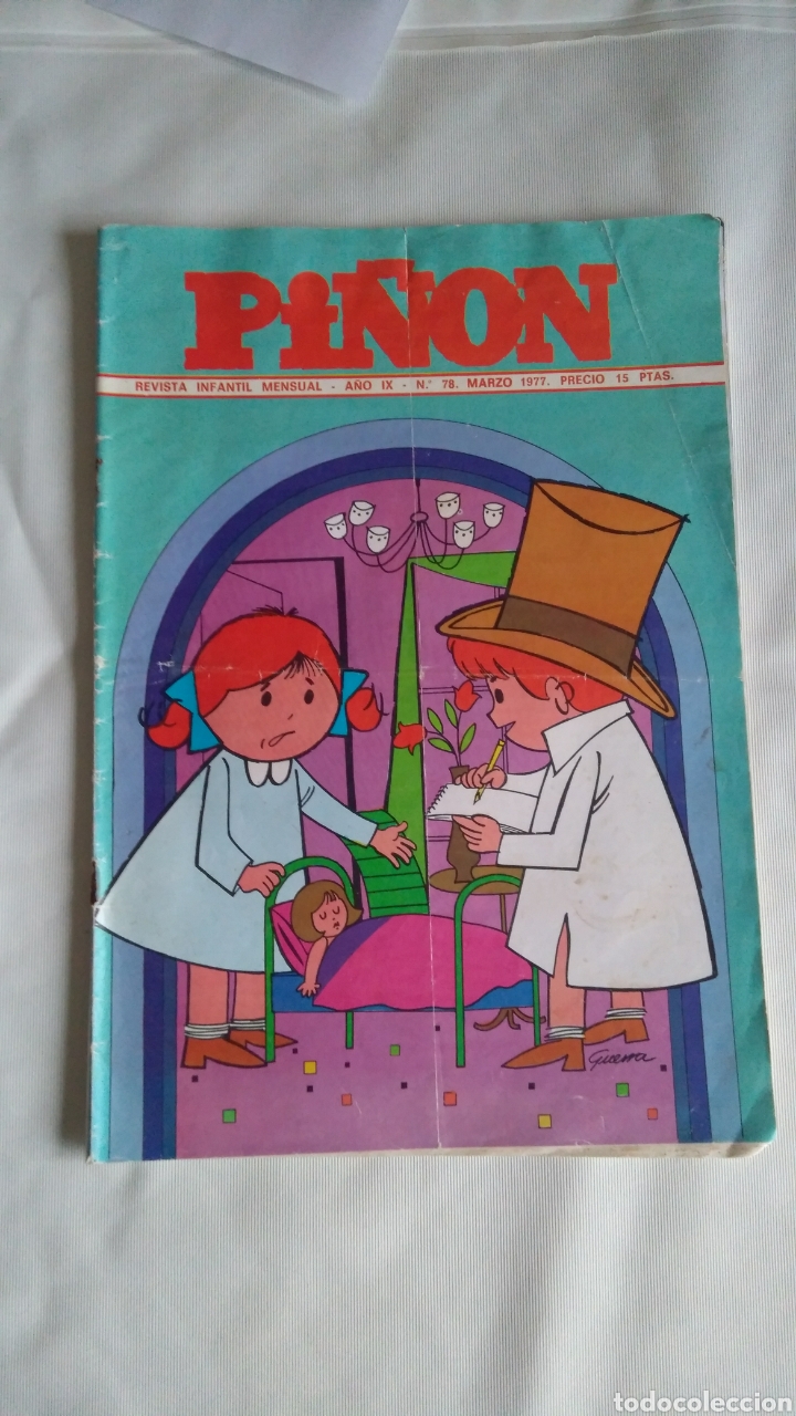Collection Magazines and Newspapers: Revista Infantil Pi&ntilde;on. Marzo 1977