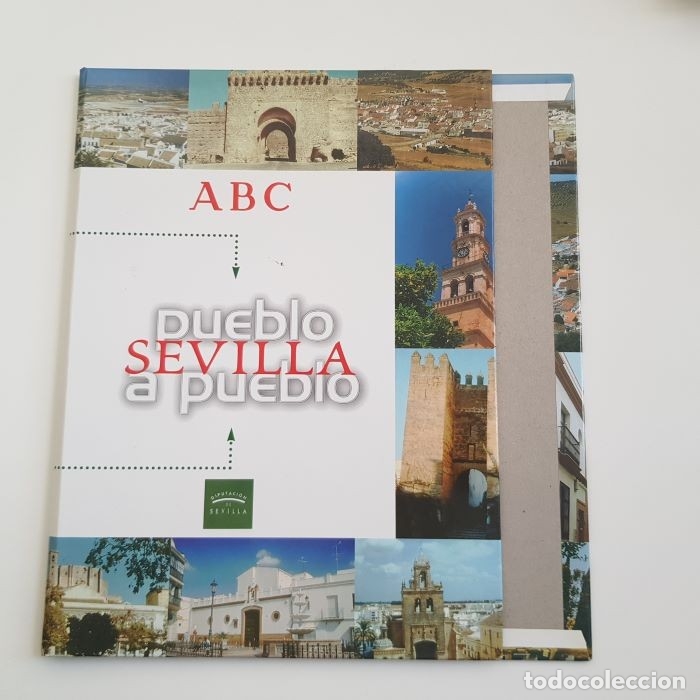 Coleccionismo de Revistas y Peri&oacute;dicos: SEVILLA PUEBLO A PUEBLO, TAPAS DE ENCUADERNACI&Oacute;N, ABC, 1998
