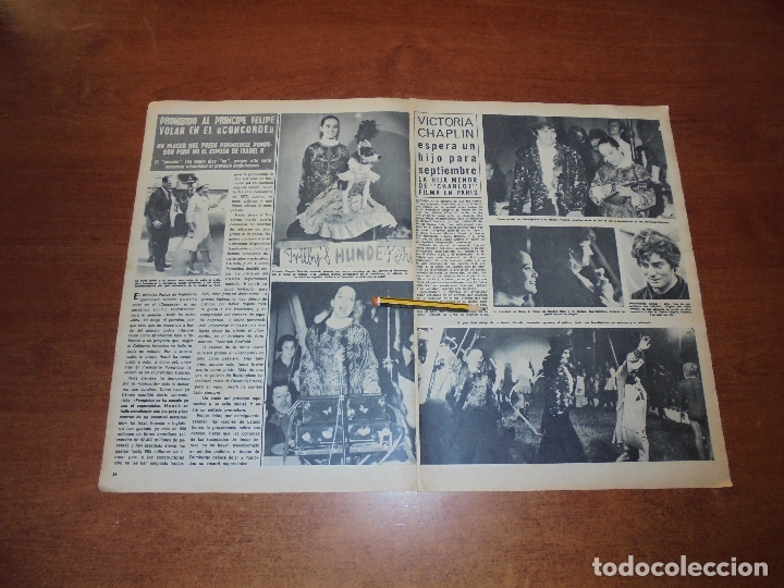 Coleccionismo de revistas y peri&oacute;dicos: RETAL 1971: VICTORIA CHAPLIN. PRINCESA MARGARITA. RAF VALLONE. PRINCIPE FELIPE PROHIBIDO VOLAR CONCO