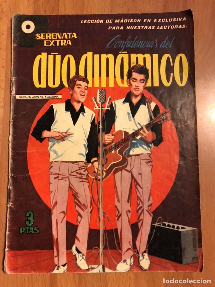 Coleccionismo de Revistas y Peri&oacute;dicos: Revista c&oacute;mic confidencias de el d&uacute;o din&aacute;mico.serenata extra.revista juvenil femenina