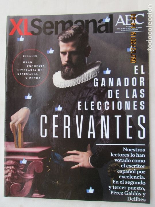 Coleccionismo de Revistas y Peri&oacute;dicos: XL SEMANAL ABC N&ordm; 1643 21-04-2019