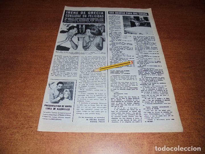 Collezionismo di Riviste e Giornali: RETAL 1969 IRENE DE GRECIA. PREMIO LA LECHERA (ZARAGOZA) C/ PEDRO DE LUNA. TERESA GIMPERA LLONGUERAS