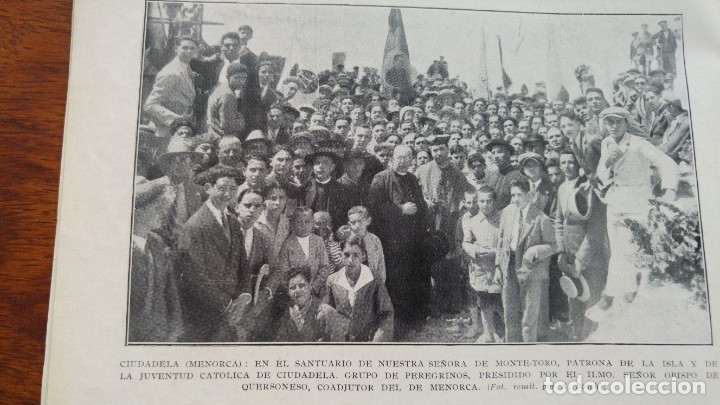 Colecionismo de Revistas e Jornais: CIUTADELLA PEREGRINOS MONTE-TORO /VUELO TRASATLANTICO AERODROMO LOS ALCAZARES DORNIER A&Ntilde;O 1932