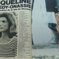 Coleccionismo de Revistas y Periódicos: JACQUELINE KENNEDY-ONASSIS ISLA DE SKORPIOS DESNUDO REVISTA AÑO 1976. Lote 176973618
