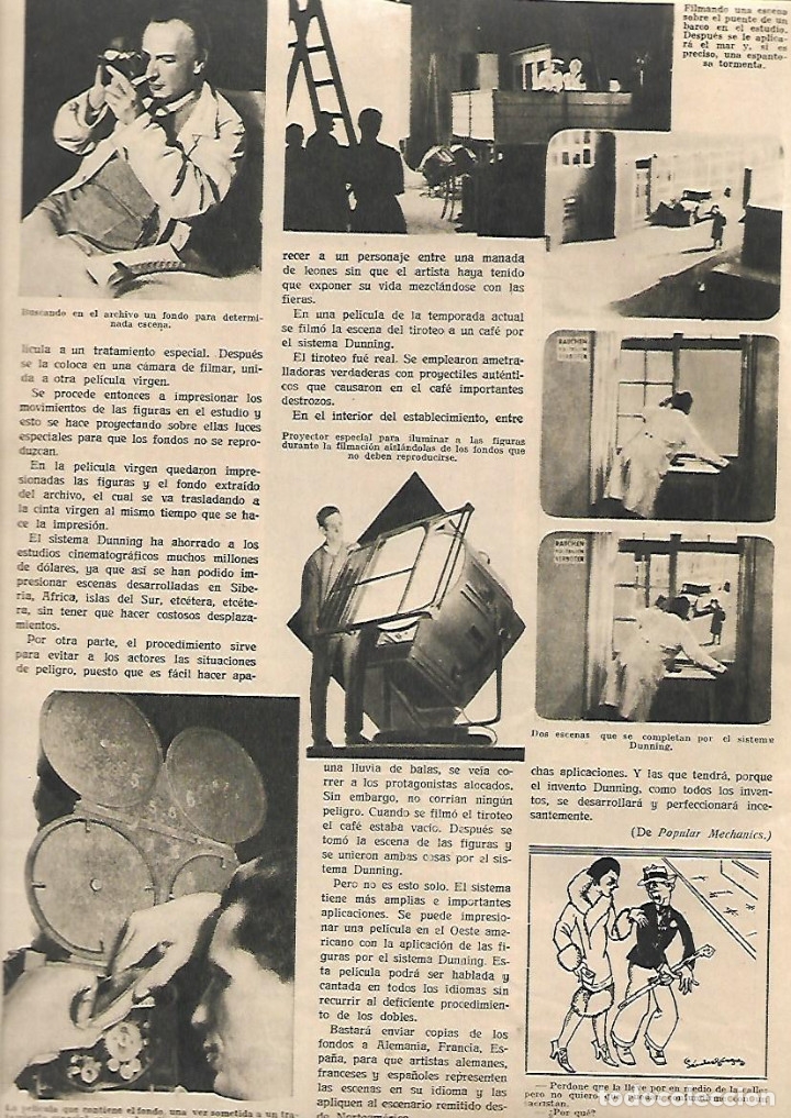 Collection Magazines and Newspapers: A&Ntilde;O 1933 MAGUNCIA CINE EFECTOS ESPECIALES DALSY VIOLETA SIAMESAS COMERCIO PERLAS AFRICA CANIBALISMO