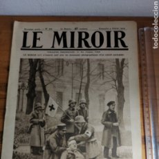 Coleccionismo de Revistas y Periódicos: PERIÓDICO MILITAR FRANCÉS LE MIROIR DE LA 1ªG.MUNDIAL DE 1919. N°272