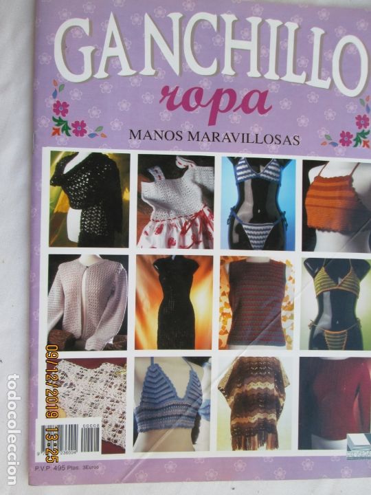 Coleccionismo de Revistas y Peri&oacute;dicos: GANCHILLO ROPA , MANOS MARAVILLOSAS N&ordm; 8