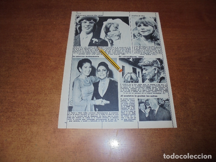 Sammeln von Zeitschriften und Zeitungen: RETAL 1973: CORNELIA FROBOESS. LIZ TAYLOR Y MAR&Iacute;A CALLAS. MINISTRO FRANC&Eacute;S MESSMER