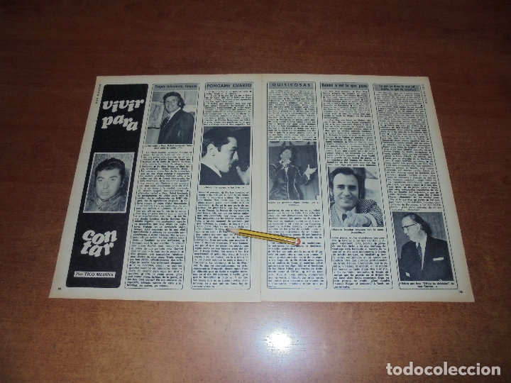 Colecionismo de Revistas e Jornais: RETAL 1973: PACO RABAL. ALAIN DELON. JAIRO. MANOLO ESCOBAR. CAMILO JOS&Eacute; CELA.