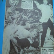 Coleccionismo de Revistas y Periódicos: CINE EN 7 DÍAS N° 136 ( 1963 - AÑO II) CLAUDIA CARDINALE PORTADA Y PÁG. INTERIORES.ELIZABETH TAYLOR