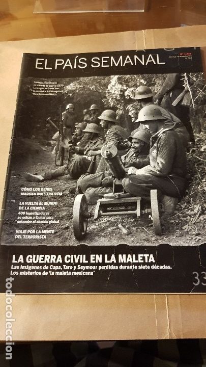 Collection Magazines and Newspapers: Revista EL PAIS A&ntilde;o 2010. Fotos in&eacute;ditas Guerra Civil