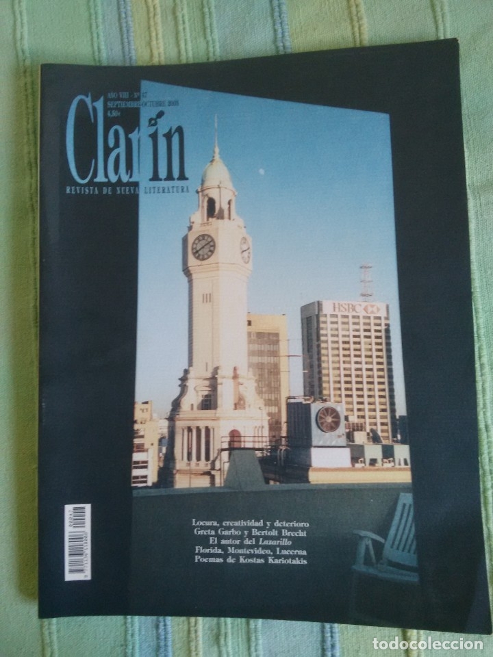 Coleccionismo de Revistas y Peri&oacute;dicos: CLARIN. Revista de nueva literatura. N&ordm; 47.