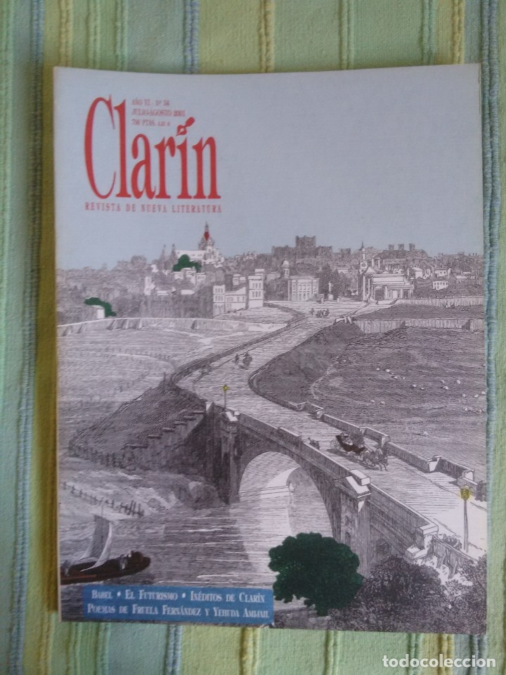 Coleccionismo de Revistas y Peri&oacute;dicos: CLARIN. Revista de nueva literatura. N&ordm; 34