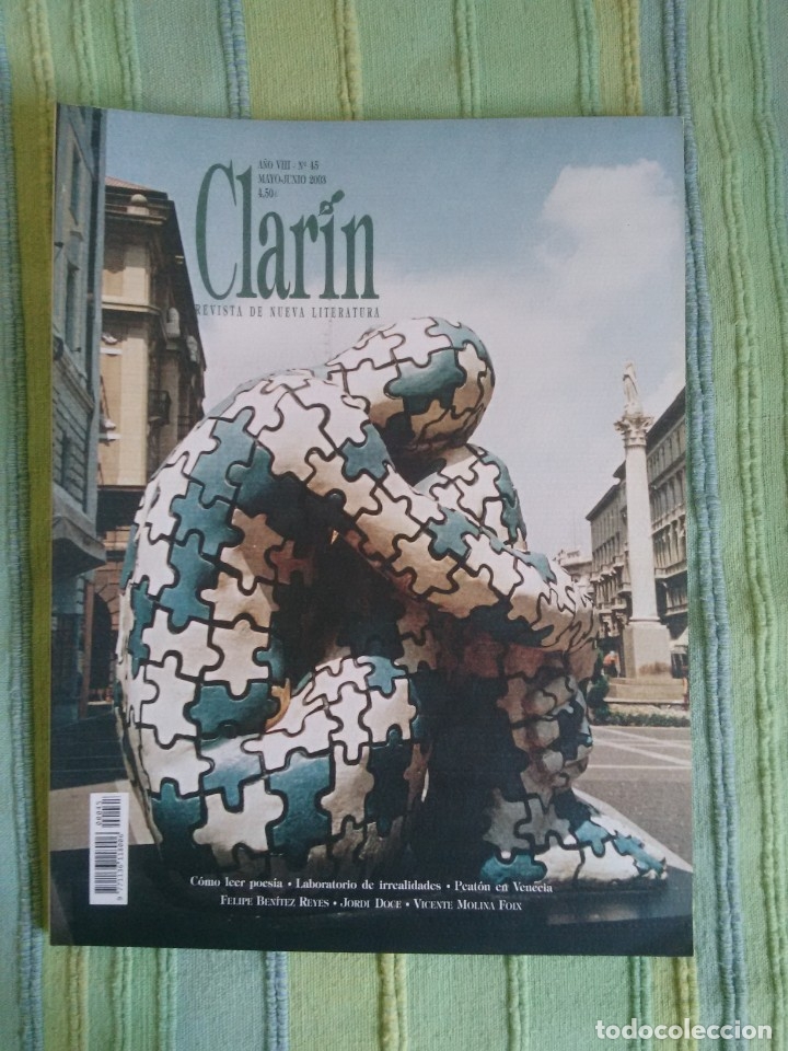 Coleccionismo de Revistas y Peri&oacute;dicos: CLARIN. Revista de nueva literatura. N&ordm; 45