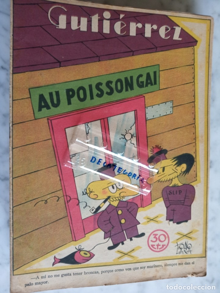Collezionismo di Riviste e Giornali: GUTIERREZ- REVISTA SATIRICA N&ordm; 216 - A&Ntilde;O V MADRID - 12 -9 -1.931
