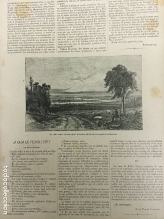 Collection Magazines and Newspapers: REVISTA A&Ntilde;O 1887 .GRABADOS ILUSTRACIONES