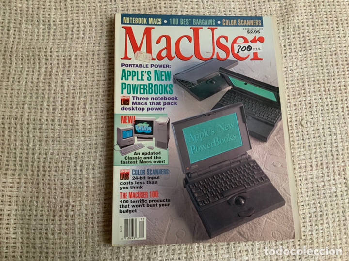 Collection Magazines and Newspapers: REVISTA DE INFORMATICA MACUSER, MAC USER DECEMBER 1991 EDICION EN INGLES