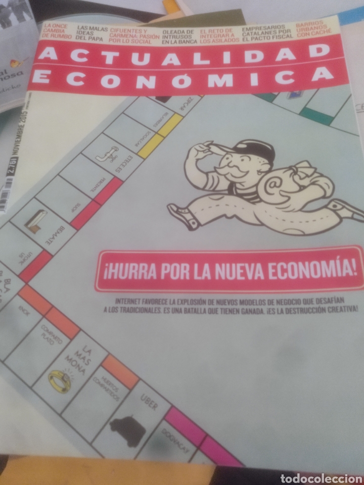 Coleccionismo de revistas y peri&oacute;dicos: Actualidad econ&oacute;mica n&deg; 2761 noviembre 2015