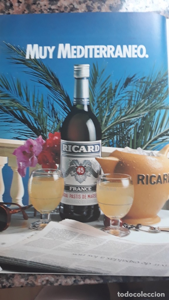 Coleccionismo de Revistas y Peri&oacute;dicos: anuncio ricard