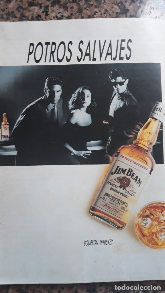 Collectionnisme de Revues et Journaux: ANUNCIO whisky jim beam